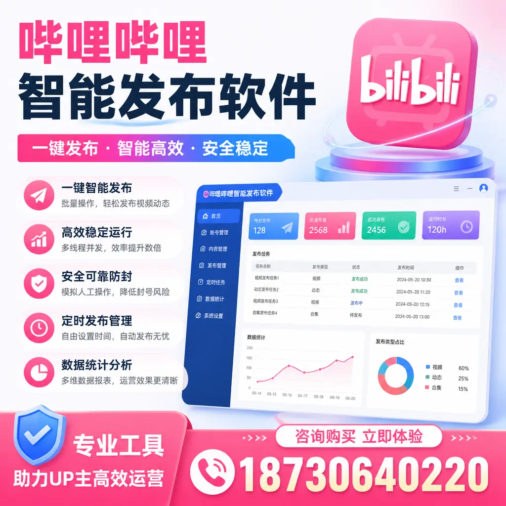 提升视频曝光：哔哩哔哩智能发布软件的最佳实践